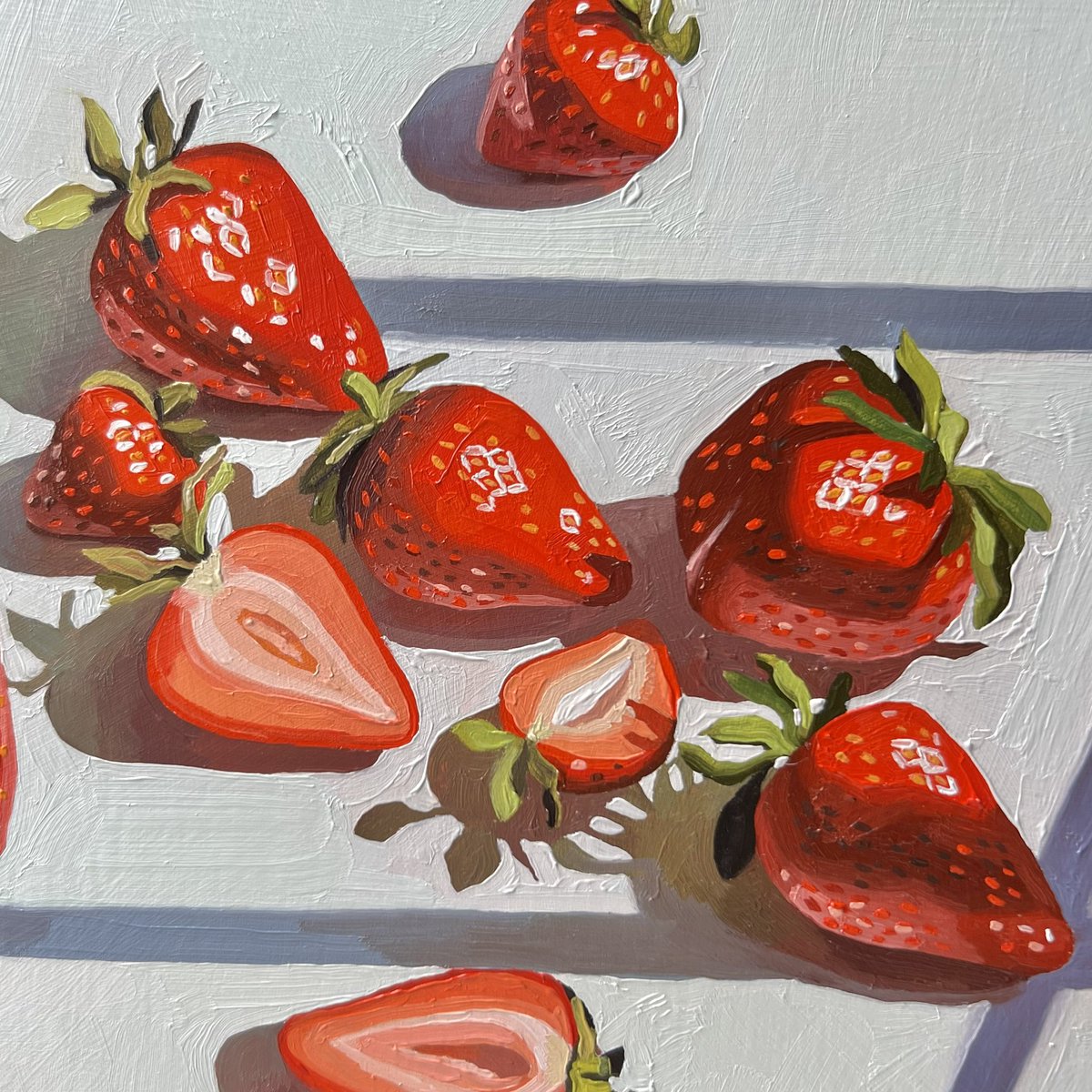 like sparkly little rubies 🍓