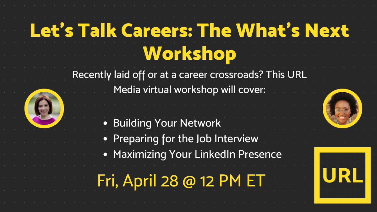 If you were at Paper Mag or Vice or BuzzFeed, sending so much love. I’m a recruiter and I want to help, come to our free webinar tomorrow for what to do post media layoffs and/or slide into my dms 

us06web.zoom.us/meeting/regist…