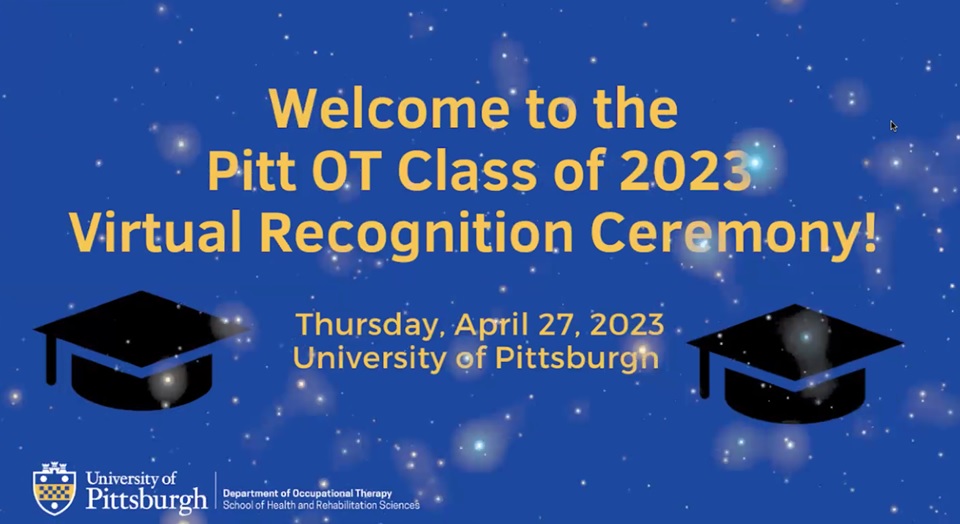 Our students, now almost graduates in the Pitt OT Class of 2023 - we celebrate you! 
#PittGrad23 #BoldMovesSHRS #H2P