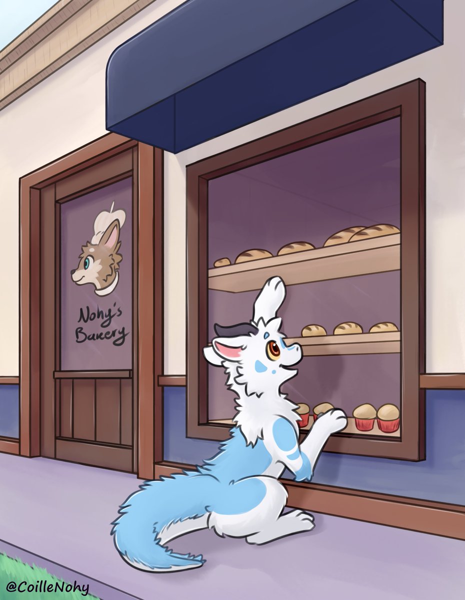 AldyDerg~ (@aldyderg) on Twitter photo Aldy is in his way to get bread, the nice looking food is attracting him
🎨Art by <a href="/CoilleNohy/">✨ Coille ✨</a> Aldy is in his way to get bread, the nice looking food is attracting him
🎨Art by <a href="/CoilleNohy/">✨ Coille ✨</a>