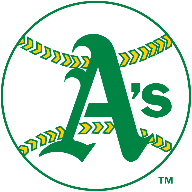 JoeVelasquez7's tweet photo. Even though the @Athletics most likely are moving to Las Vegas I'm still a fan since 1968 and still wearing my A's gear. I wish they would have stayed in the Oakland area.

Graphic is the Oakland Athletics 1968 primary logo.

Watching the Angel's vs A's game. Go A's! https://t.co/QfQEkiamg7