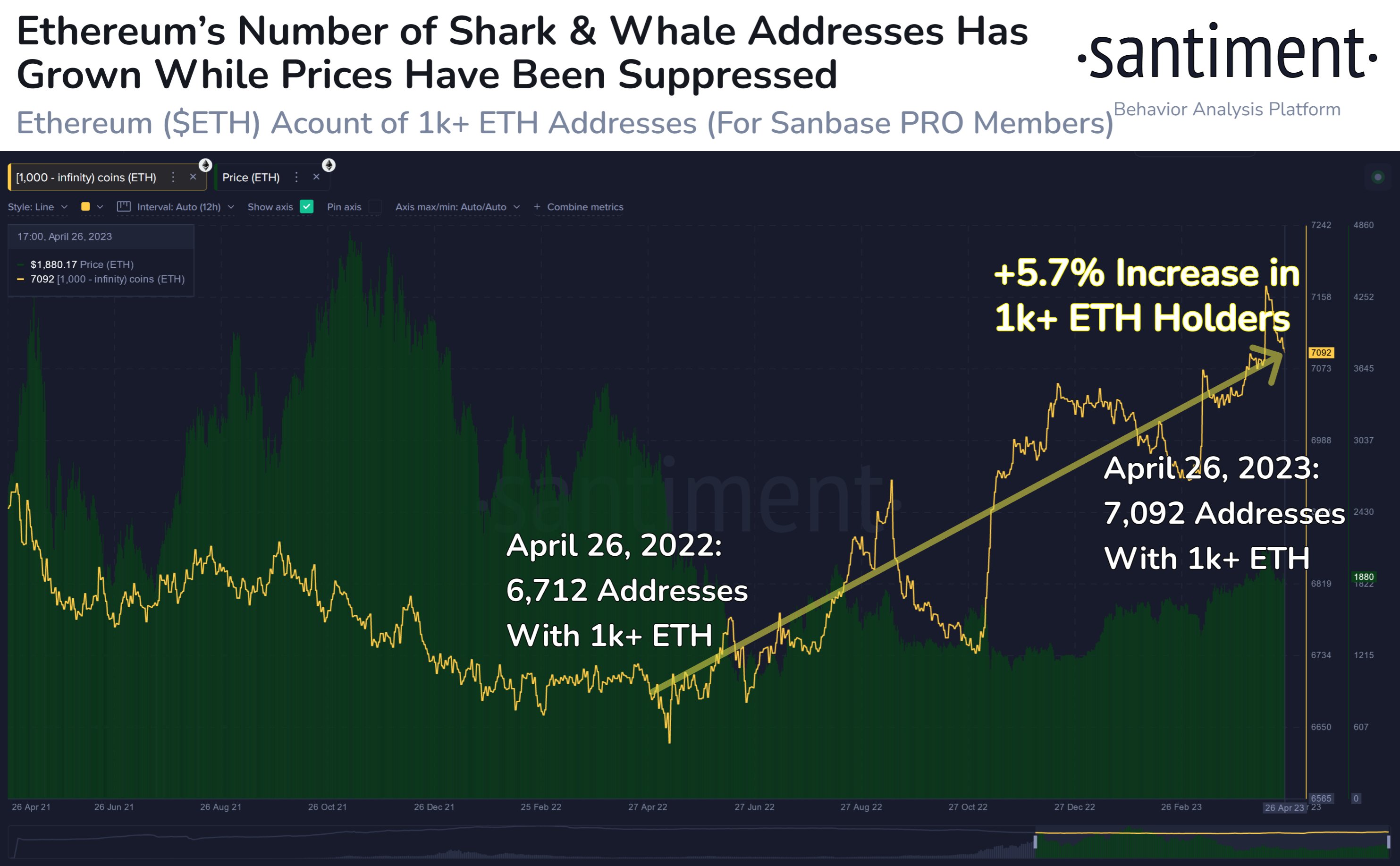  year ethereum santiment past sharks whales addresses 