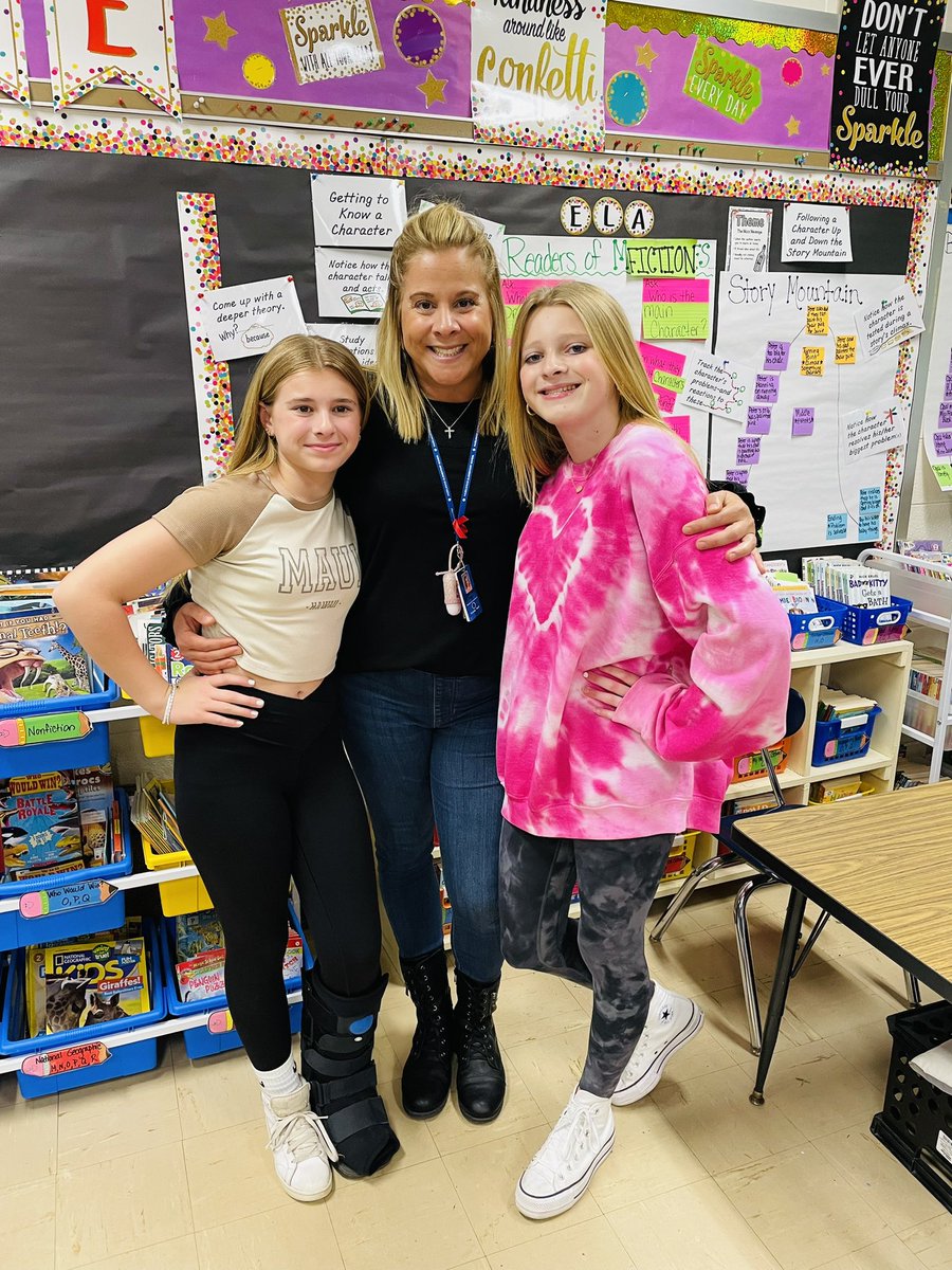 Had a bit of help around the classroom today.