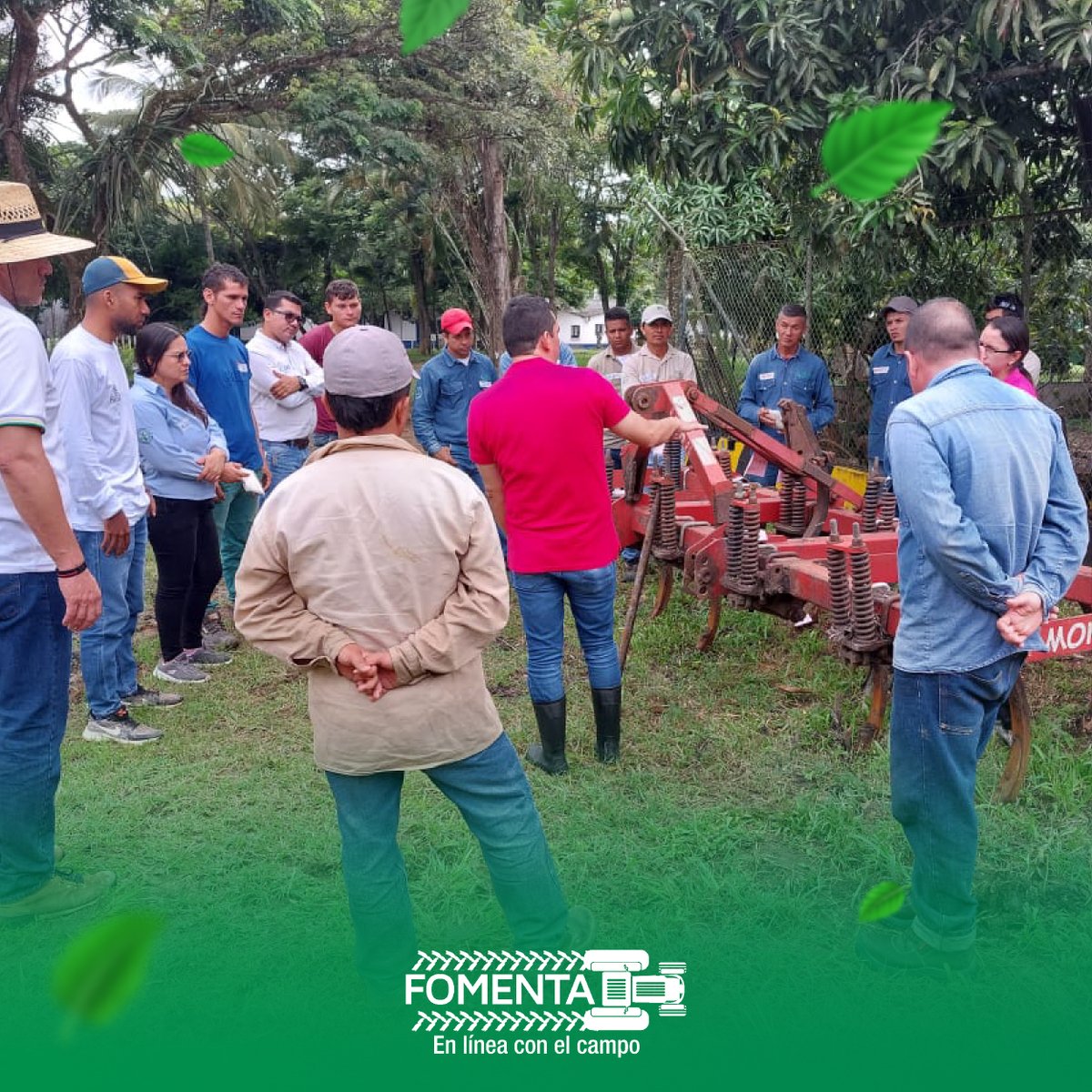 FundaFomenta's tweet photo. ✅Así se vivió nuestro segundo día de capacitación en la Hacienda el Escobal. Juntos compartimos conocimientos sobre labranza y siembra.

¿Te gustaría hacer parte de nuestros cursos?
✨Escríbenos al WhatsApp 316 8306603

#HaciendaElEscobal #FundaciónFomenta #Siembra #labranza https://t.co/8EBsyfPqrw
