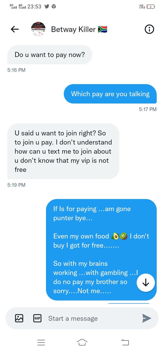 ShakuurAbraham's tweet photo. @Thamunchie @Malaza00278605 @APEXworld_ @betway_killer @Betting_gurru @ColossusBets Very true...... I just knew he's scam https://t.co/iJdzpBW9IH