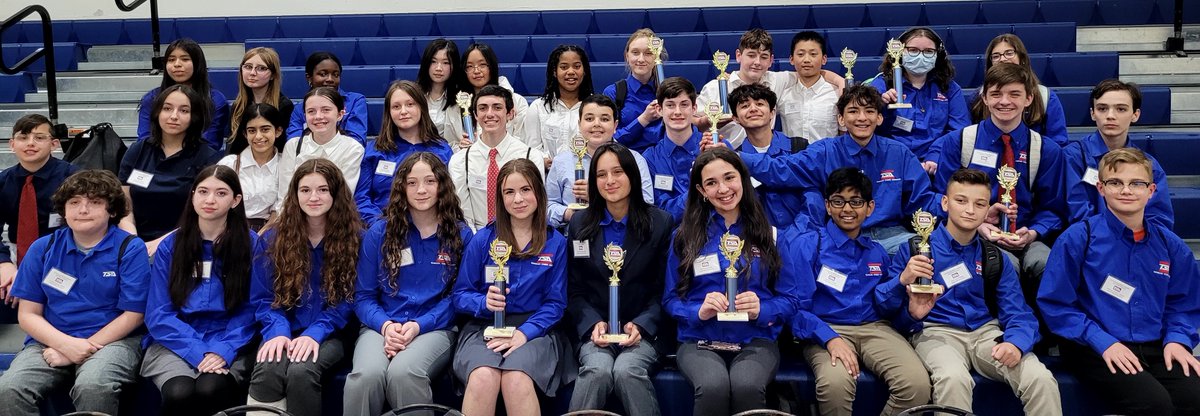 Congrats <a href="/HowellTwpMSN/">Howell MS North</a> &amp; <a href="/HowellTwpMSS/">Howell MS South</a>
for accomplishments at <a href="/NewJerseyTSA/">New Jersey TSA</a> State Conference. 7-1st; 3-2nd; 3-3rd place trophies combined in STEM conf events! Can't wait to see how these students shape the future of this field &amp; inspire others to pursue TSA! #HTPSLearnerSuccess