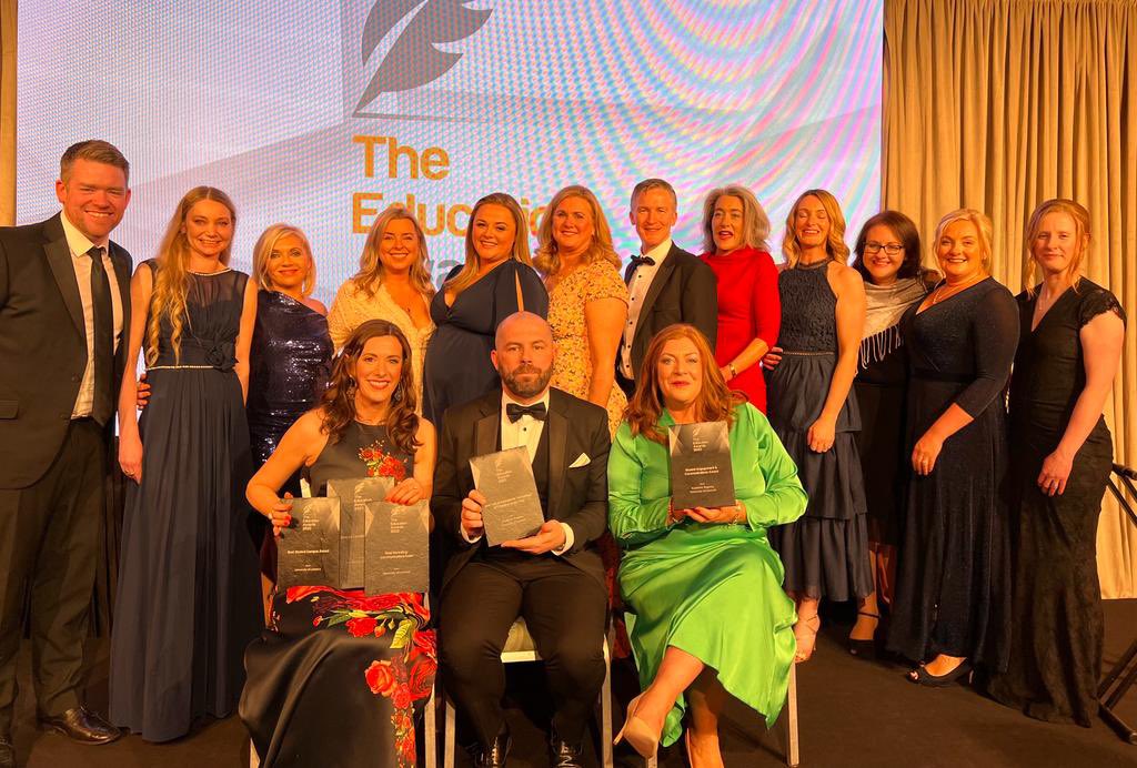 Five awards for UL including best Marketing and Communications Team and Best Overall award. #EducationAwardsIRL