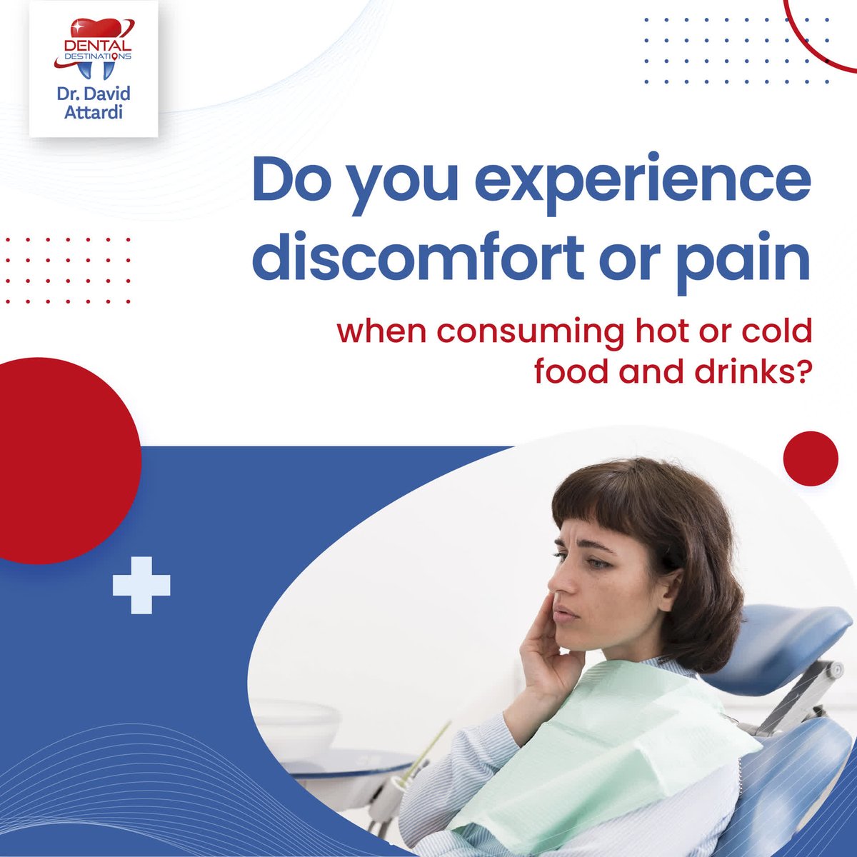 attardidav's tweet image. If yes, You may be one of the many people who suffer from tooth sensitivity. Be sure to schedule regular dental check-ups with Dr. Attardi to keep your teeth and gums healthy.
#SensitiveTeethTreatment
#SensitiveTeethCare#ToothPain
#SensitiveTeethProblems
#ColdSensitiveTeeth