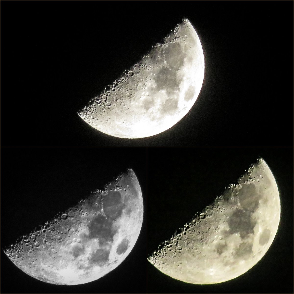 trhonymohamed's tweet photo. ุงูุชุฑุจูุน ุงูุฃูู ูููู
ุฑ ูุฐู ุงููููุฉ
First quarter moon tonight
Libya April 27th 2023
#moon #MoonHour #moonstorm https://t.co/f5J4CEL8Hn