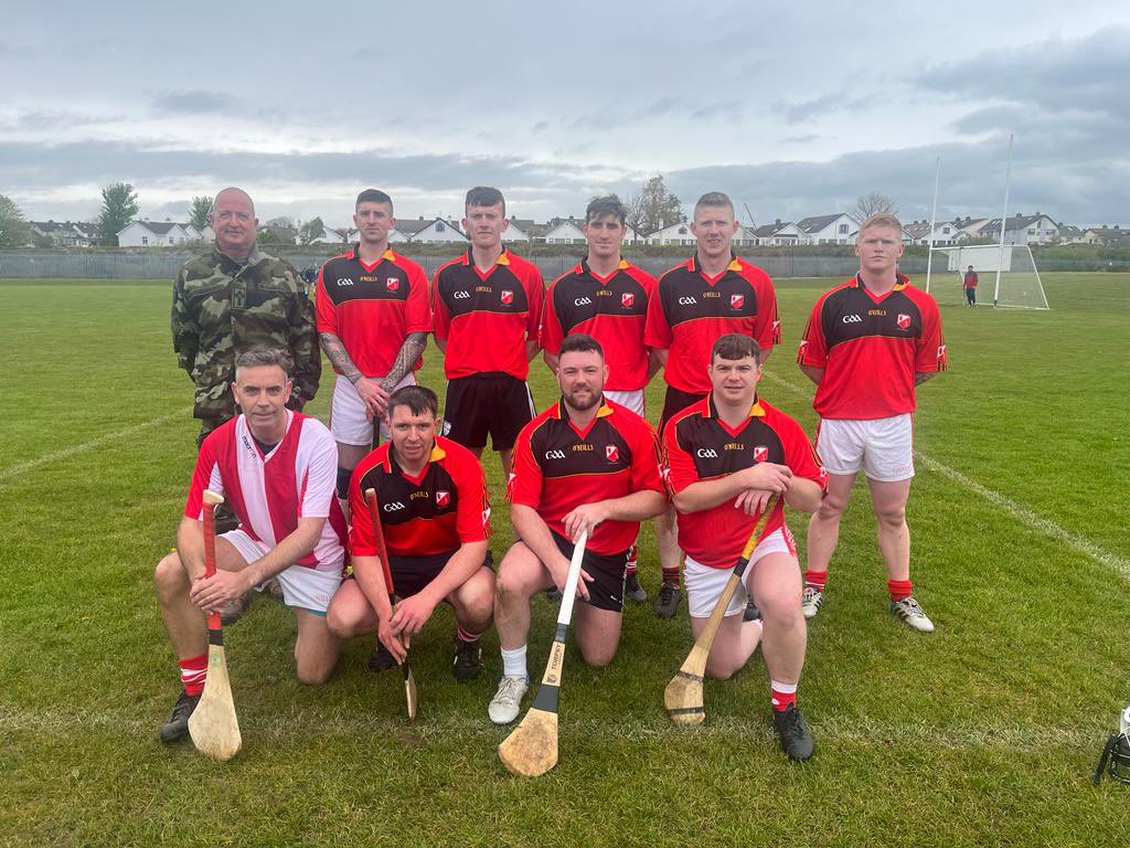 Our Battalion hurling team won the premier DF trophy - Chaplain's Cup today in Galway! An iomaníocht fós láidir linn!! Well done also to our Parson's Cup team. Best wishes to our @KilkennyCLG county players against @Galway_GAA this weekend!! #bemore @ReidRichie @PaulMurphykk