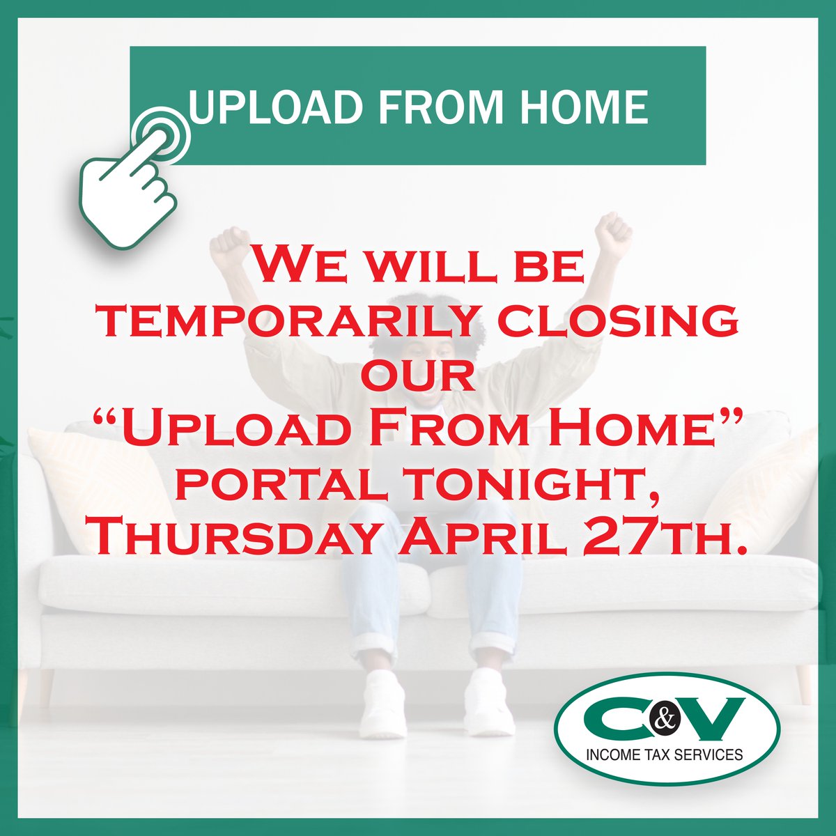 C & V Income Tax Services tweet media