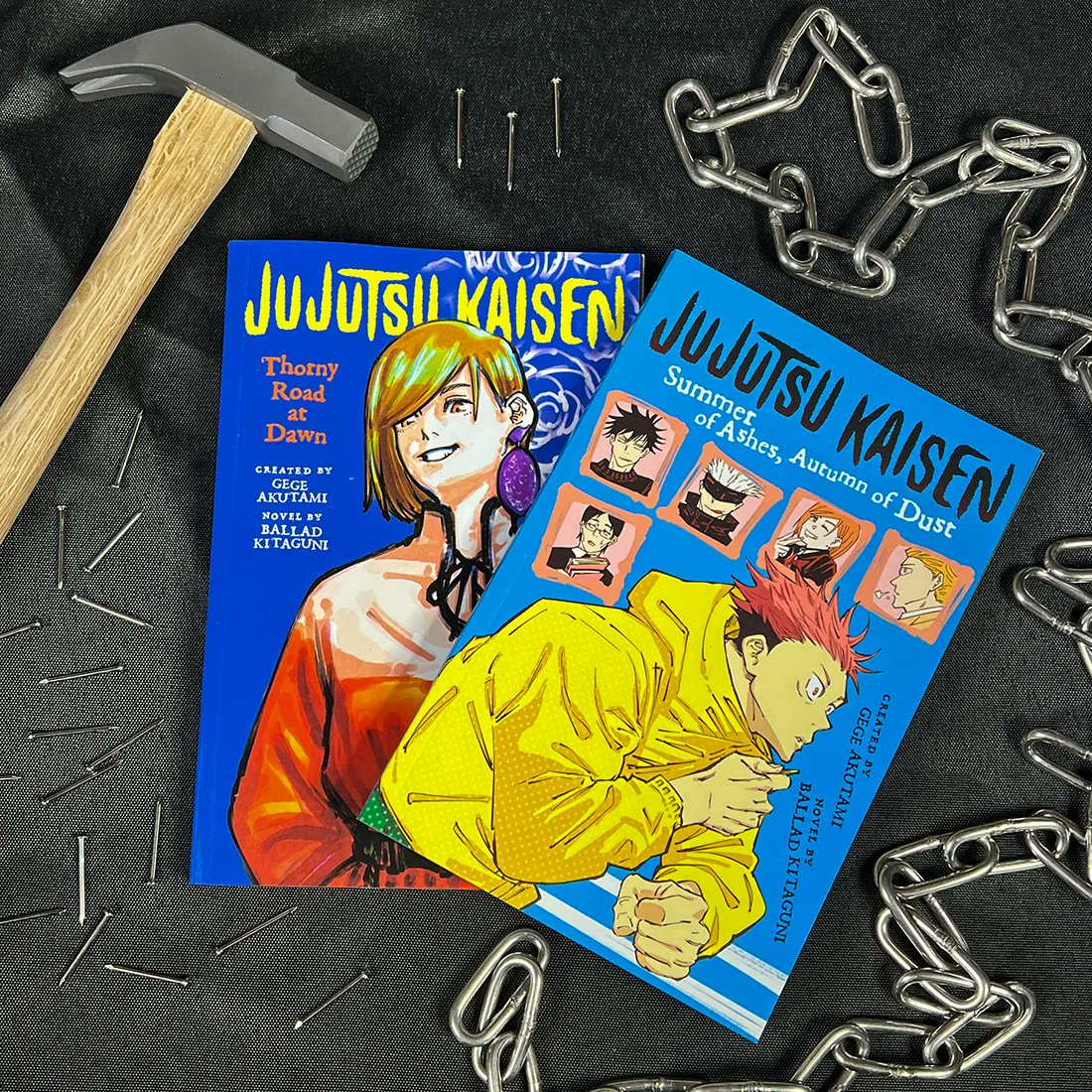 VIZ on Twitter: "Knock out some time to read a complete set of Jujutsu - Jujutsu Kaisen Summer Of Ashes Autumn Of Dust