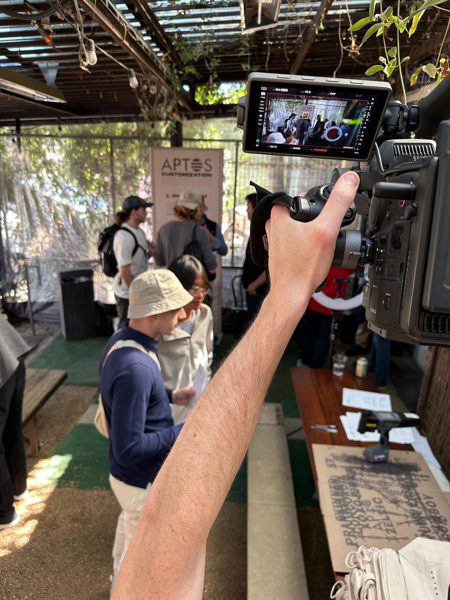 Aptos's tweet photo. While Day 2 of #Consensus2023 is winding down, our Aptos Happy Hour is just warming up ☀️

Event info and free access: https://t.co/f4GcIw9jHT https://t.co/du8vzaRgWL