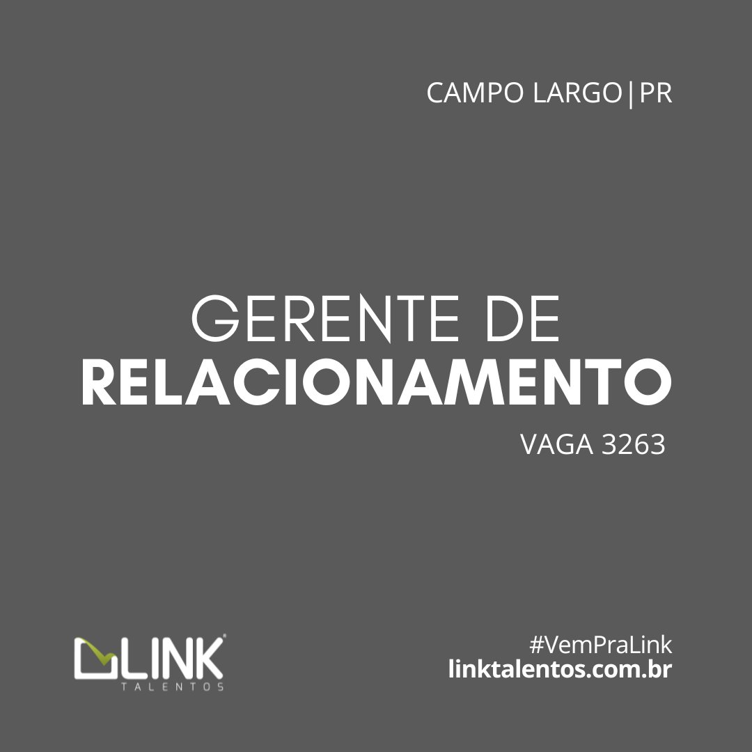 Linktalentos's tweet image. 😃Que tal fazer negócios em uma cooperativa de crédito? #VemPraLink

📌Necessário:
Vivência no mercado financeiro, com contas PF e PJ.

💻linktalentos.com.br
📱(47) 98455.0112
(47) 98462 2319

#gerentederelacionamento #vagagerente #vagasparana #vagasemcampolargo