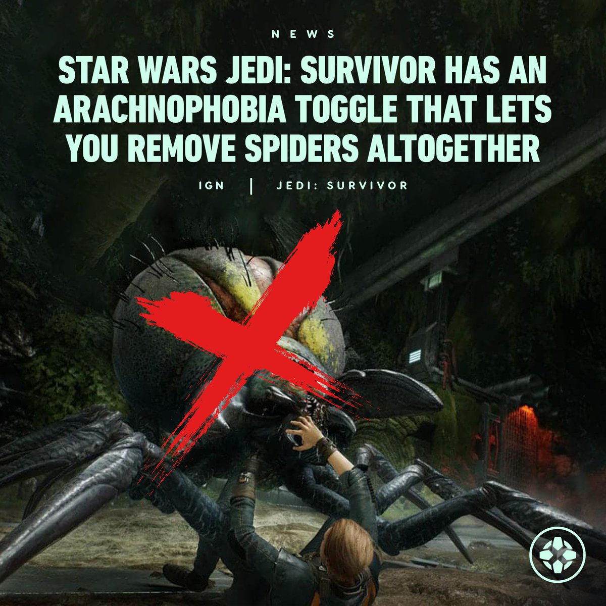 آرون on Twitter "RT IGN Many arachnophobic gamers lamented the