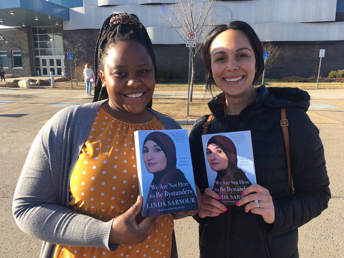 ATA48DEHR's tweet photo. Our next #DEHR book club book is out! Over 30 teachers in @fmpsd & @fmcsd will be reading We Are Not Here To Be Bystanders by Linda Sarsour. @lsarsour @albertateachers @ATALocal48 https://t.co/1N0dV6iKJG