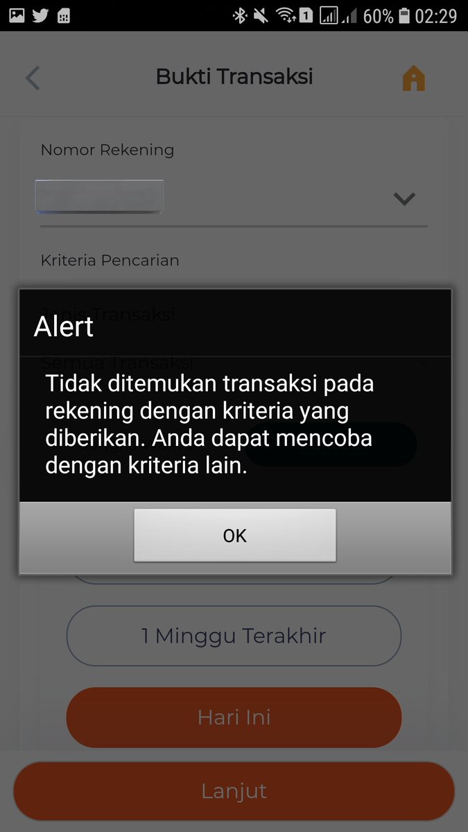 starsuckx's tweet photo. @BNICustomerCare udah kak tp malah keluarnya kek gini padal udh bener pengaturannya. saldo jg kepotong. di mutasi jg ada. tp gabisa dicek bukti transfsd https://t.co/nzKflhQd2v