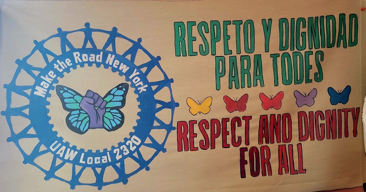 mrnyunion's tweet photo. We are ready to support on #MayDay
We hope that our members feel encouraged to participate as workers and union members on May 1st!!
✊🏽✊🏽 https://t.co/wJJw6VnZOn
