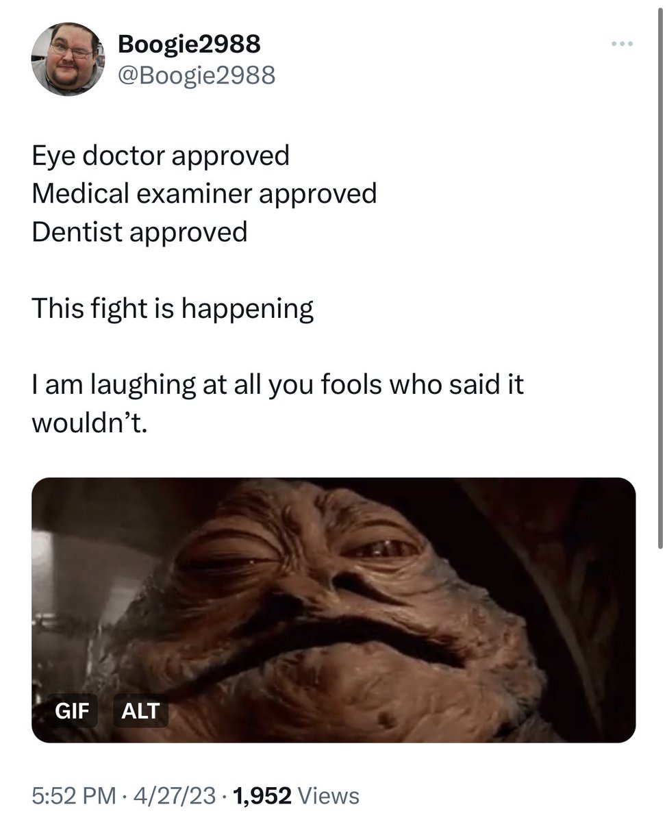 KEEM 🍿 on Twitter "BREAKING Both Wings & Boogie passed medical