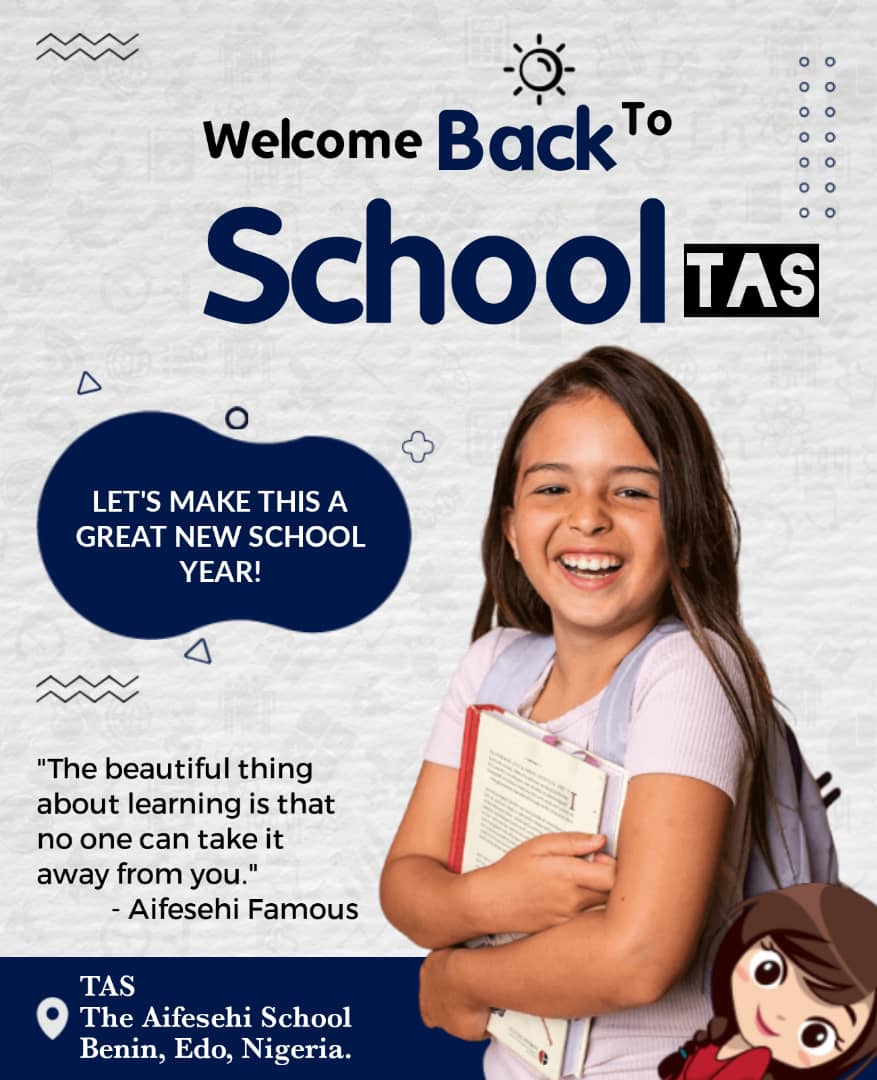 taftas6's tweet photo. The Aifesehi School TAS
Teaching through educational specialties, Special Education and special Needs.
Enrol your school with us for Special Education
#Theaifesehifoundation #Theaifesehischool #taftas #twitter #education https://t.co/hIRvGy6cLk