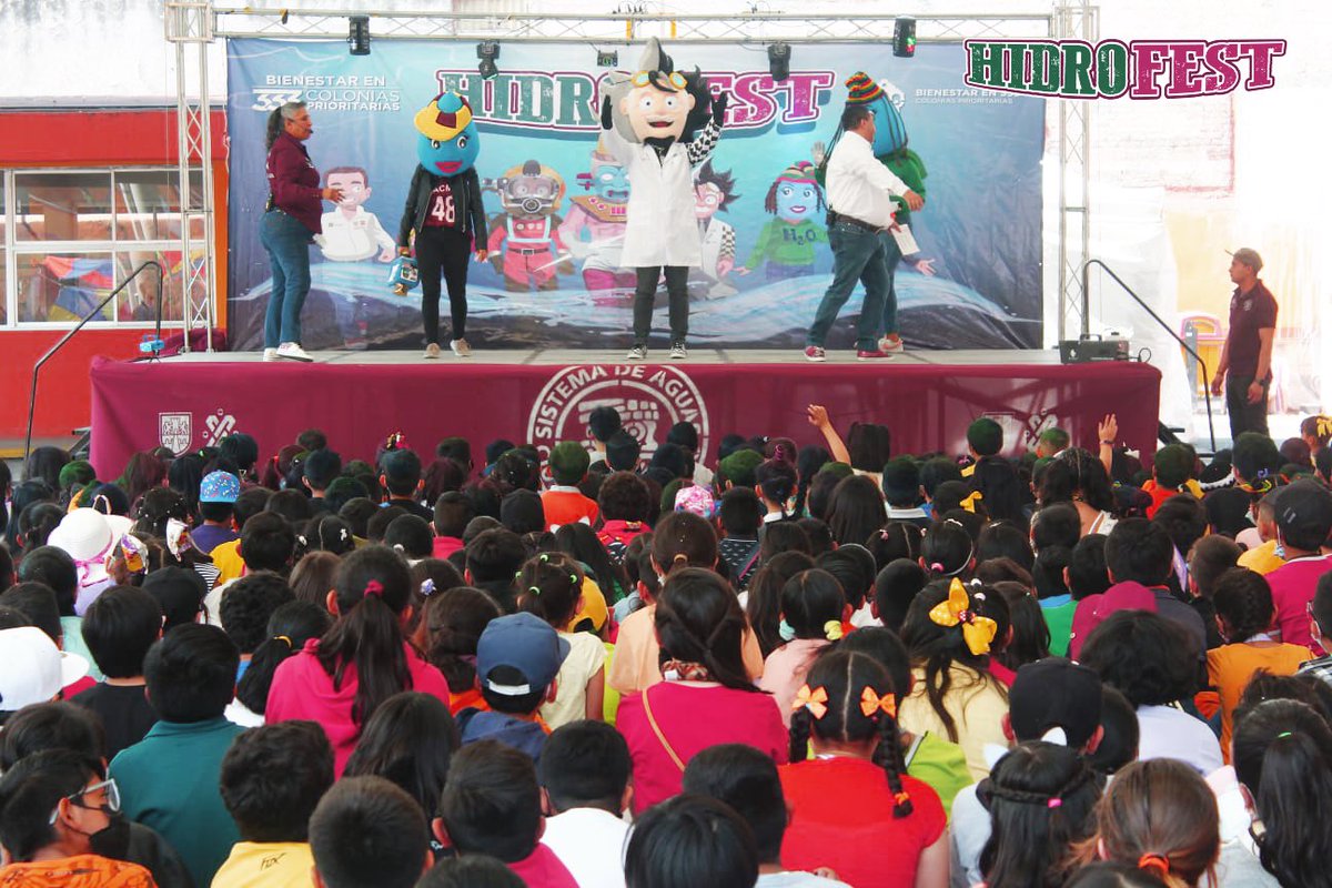 ¡Gracias a la escuela primaria Estado de Nuevo León por compartir con nosotros en el #Hidrofest de hoy! 

La pasamos increíble y aprendimos juntos la importancia del #agua  💧 de la forma más divertida 🎉.