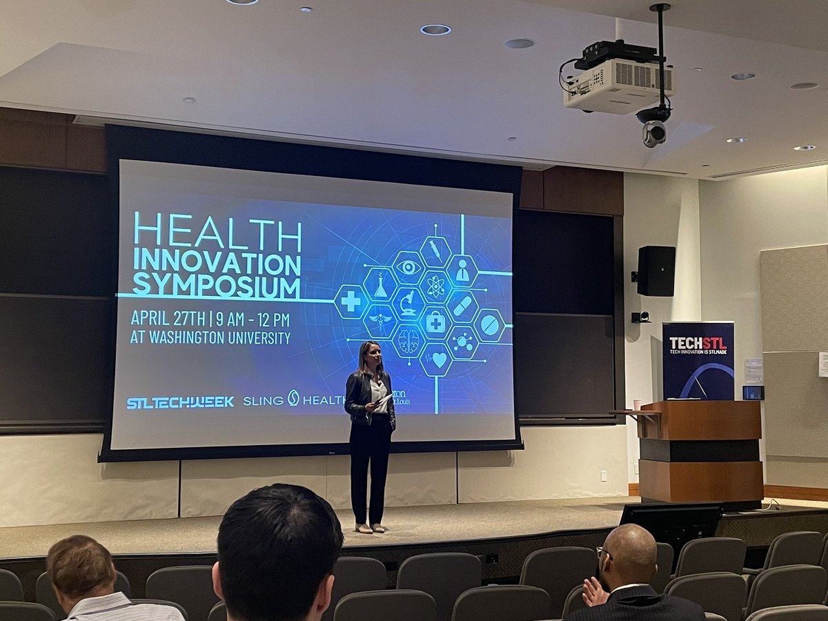 rushing_andrei's tweet image. Great time listening to the state of HealthTech in STL at the Health Innovation Symposium this morning. #STLTechWeek2023 @TechSTLmo