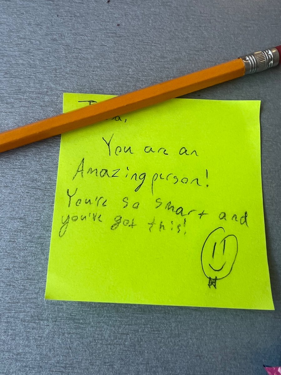 MrsJs4thGrade's tweet image. When it’s standardized testing day…but first, your fourth graders decide to write each other notes of encouragement. #team #trycaretogether #classroomcommunity #kindness
