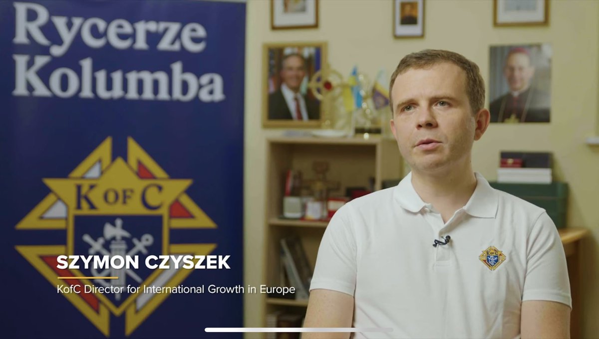 SCzyszek's tweet photo. Many 🇺🇦students studying in 🇵🇱 couldn’t return home after 🇷🇺 invasion. They lost homes &amp; didn’t have any place to return to. That’s why Knights of Columbus &amp; Zustricz Foundation partnered to provide accommodation &amp; counseling. That’s how @KofC live out @KsMcGivney vision. Watch⬇️ https://t.co/15JUwQsPkl