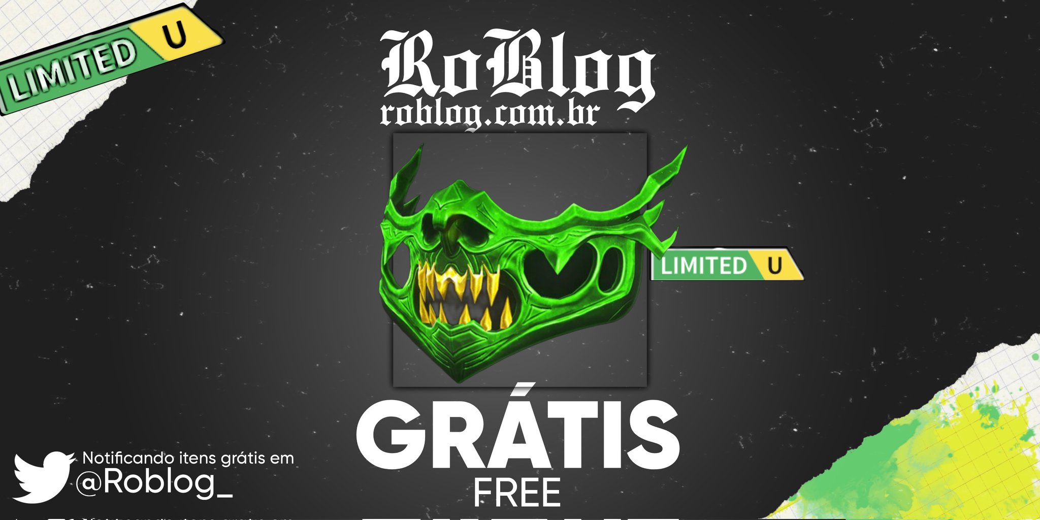 COMO GANHAR MAIS DE 30 ITENS GRÁTIS NO ROBLOX! 