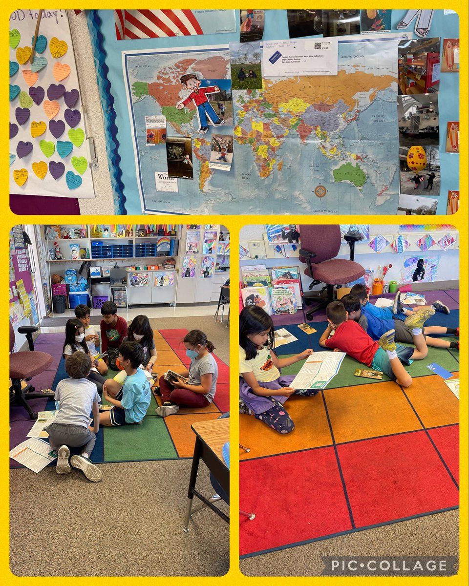 Flat Stanley is making his way around the world! An extra thank you to <a href="/KariIto17796789/">Kari Ito</a> and @istout001 for participating. #carltonusd