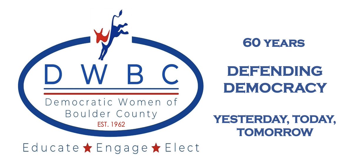 Anniversary Celebration - 60 years of DWBC
Defending Democracy: Yesterday, Today, Tomorrow
May 17, 2023 6:00 pm - 8:30 pm

Nicole Hensel, Dir New Era Colorado, talks with Adam Frisch!! 
Register here: demwomenboco.org

@NewEraCoAction <a href="/AdamForColorado/">Adam Frisch - Win The Center/Win Back Rural USA</a>