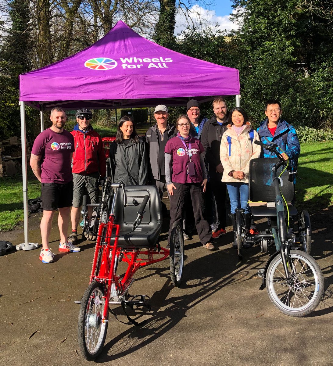 Fancy supporting our Wheels for All hubs in Greater Manchester? then we've got sessional work opportunities wheelsforall.org.uk/latest-news/we… <a href="/MCRActive/">Manchester Active</a> <a href="/evefrancisholt/">Eve Holt</a> <a href="/DameSarahStorey/">Dame Sarah Storey</a> <a href="/OfficialTfGM/">Bee Network</a> @parks_great <a href="/GMCDP/">Greater Manchester Coalition of Disabled People</a> <a href="/AllForActivity/">Activity Alliance</a>
