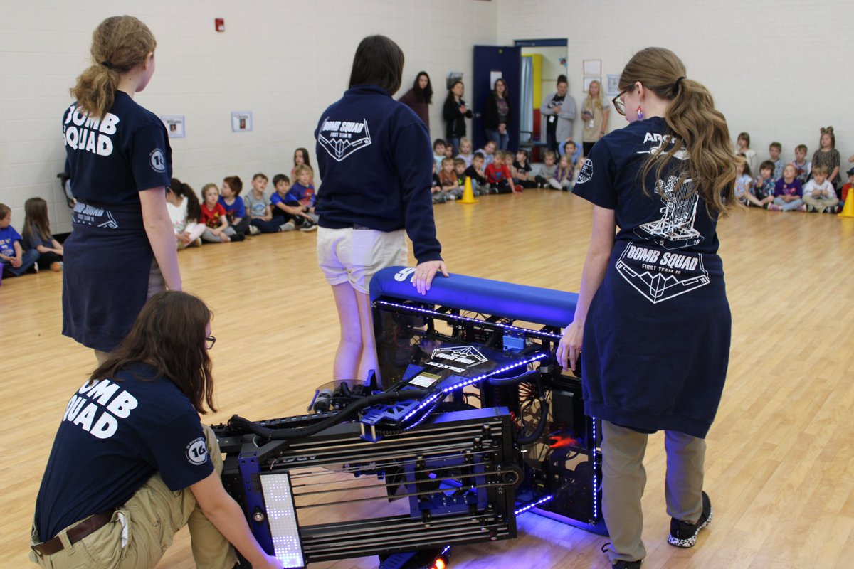 Spreading joy one classroom at a time! Loved sharing Archangel with the kindergarteners today. Excited for tomorrow's adventure at the STREAM event at ASUMH!