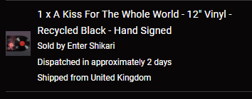 Never bought a vinyl before, might as well start now! <a href="/ENTERSHIKARI/">ENTER SHIKARI</a> praying for #1