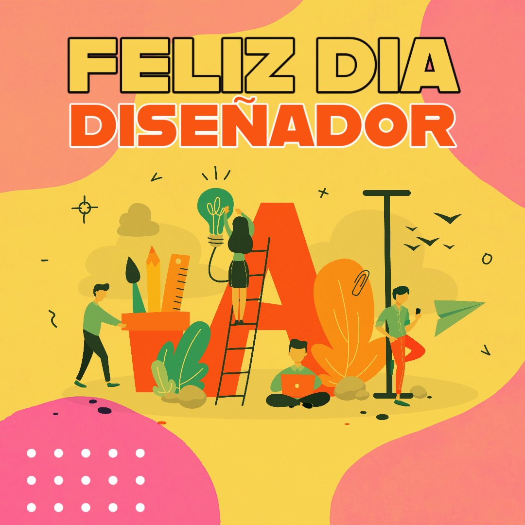 MediaPro_TC's tweet photo. ¡Les deseamos un feliz día a todos los diseñadores! https://t.co/QWNWFAftOV