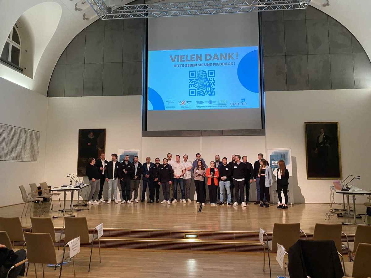 _StartMiUp's tweet photo. Wir gratulieren allen Teams zum StartMiUp Gründungslabel und den erhaltenen Investors' Interests!
#fcmh_StartMiUp #GrowWithMi #InvestInMi #Mittelhessen #EXIST
@_FCMH @jlugiessen @Uni_MR @THMittelhessen @BMWK https://t.co/fS1OKOjnK3