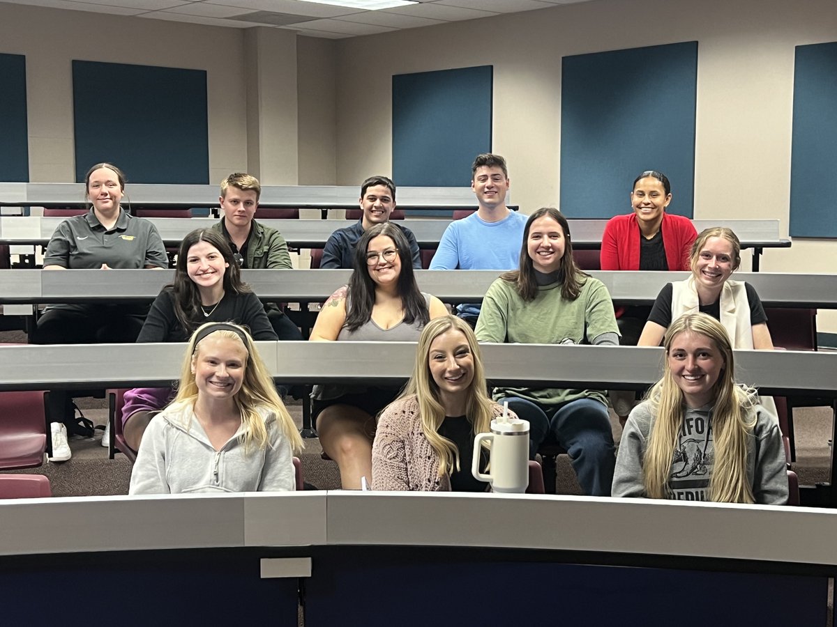 Today was the final class meeting for our seniors in Senior Project before the final exam and graduation next week, so they took a moment to snap a pic to celebrate! #Seniors #GoGriffs