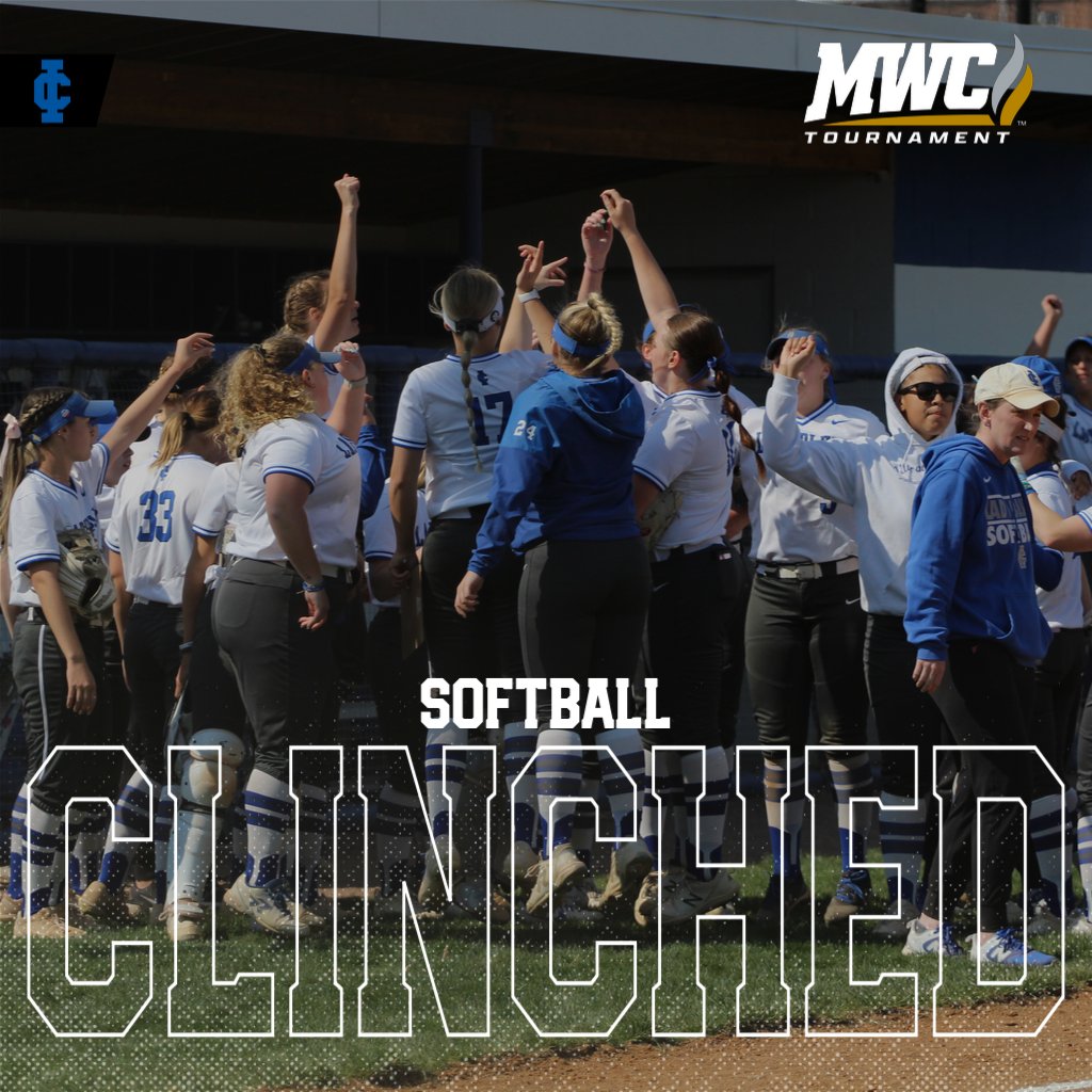 Illinois College has clinched a spot in the MWC Softball Tournament! Congratulations, <a href="/ICladybluesSB/">Illinois College SB</a>!