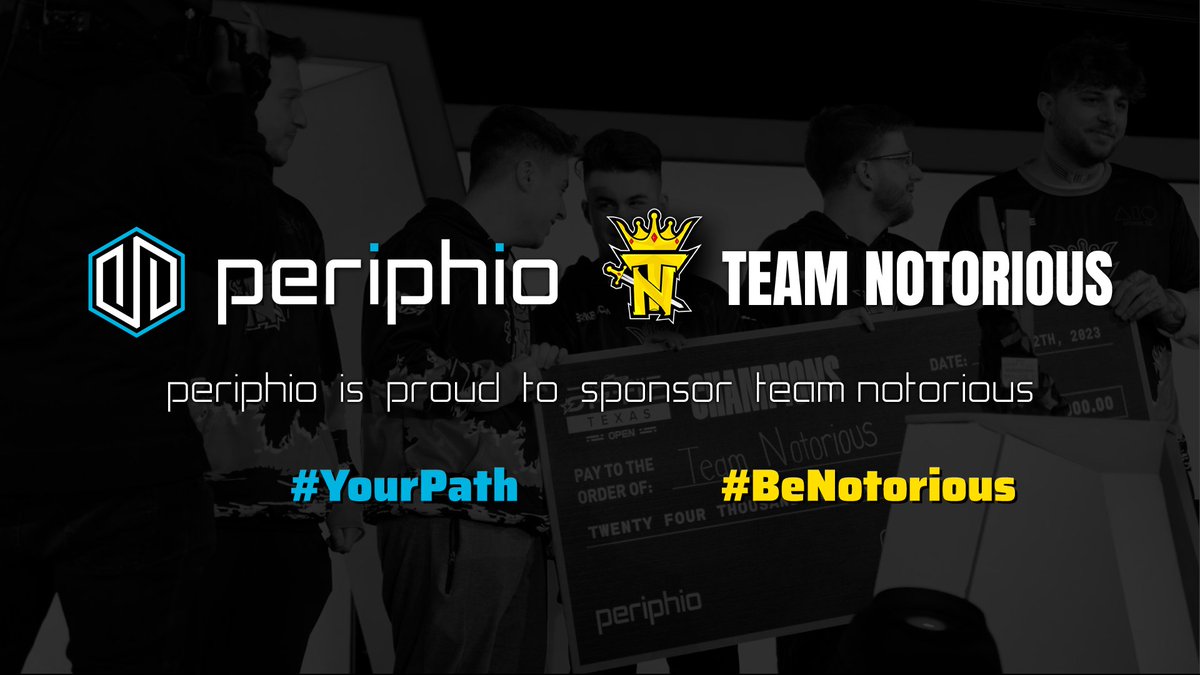 The time has come...
We are honored to announce that we are officially partnering with @PeriphioGaming!
Top quality gaming computers at a competitive price!
We are beyond excited to continue our journey working alongside such a great group of people!
#YourPath #BeNotorious 👑