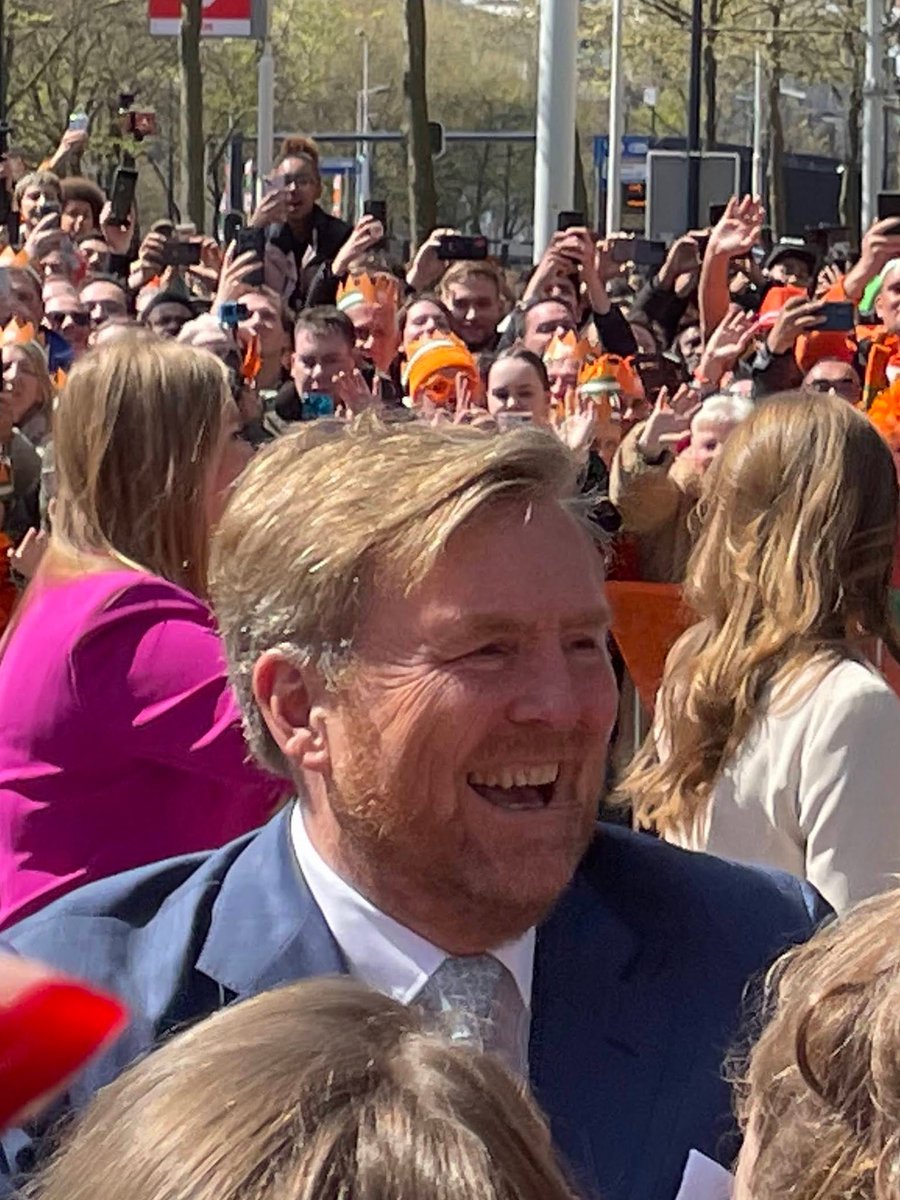 Best aardige foto gemaakt 😊🧡 #koningsdag2023