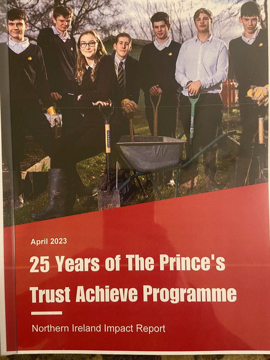 jackieredpath's tweet photo. Delighted to speak @PrincesTrustNI 25th anniversary celebration #AchieveProgramme on #partnership & βA whole community approach to education & C&YPβ #AFairStart @PrincesTrust https://t.co/R5hon1dETS