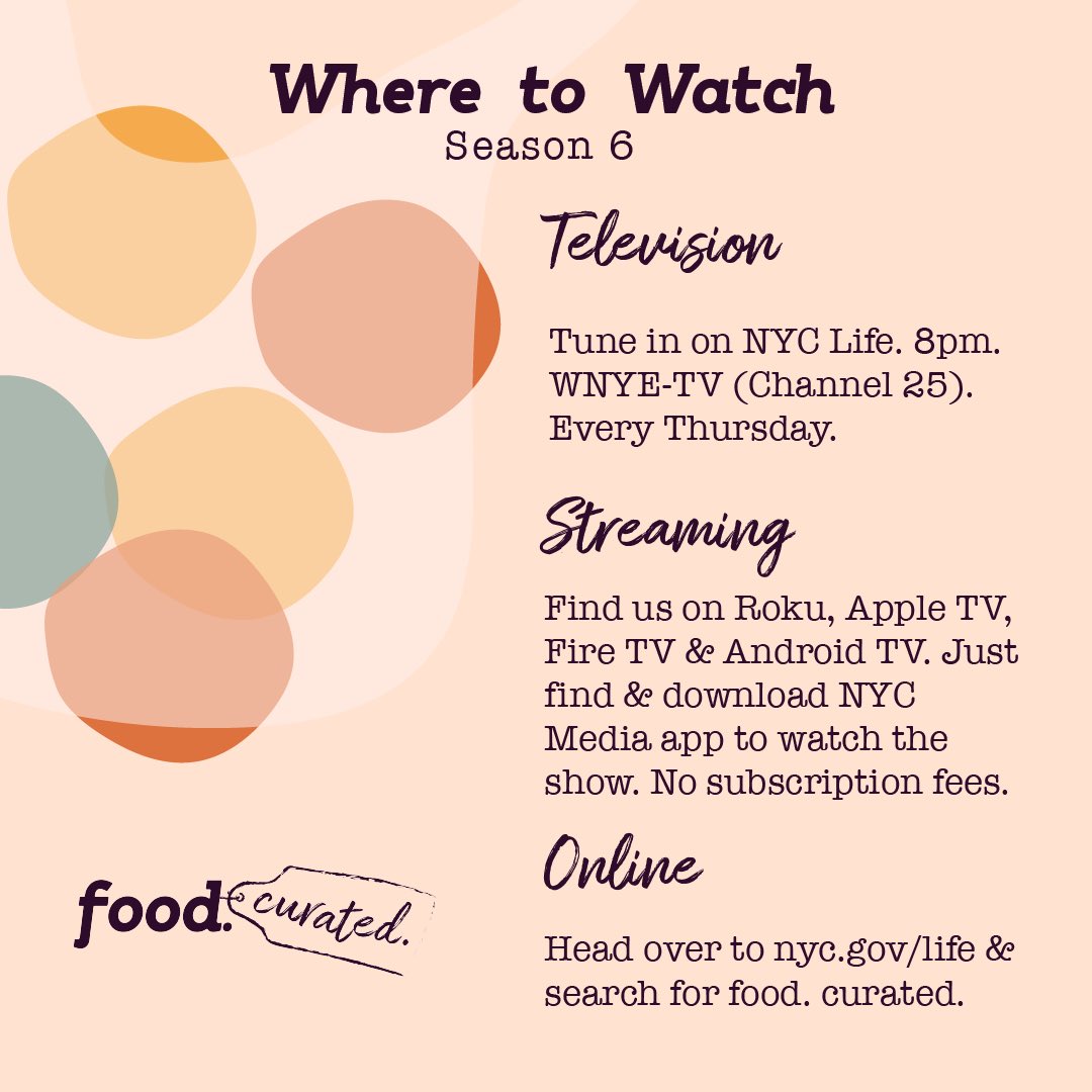 SkeeterNYC's tweet photo. Happy Premiere Day! ๐๐๐ Itโs been 4 years since my tv last season, and Iโm so excited to be back with 30 brand new #foodcurated stories on @nyc_media ๐
Tonightโs episode is full of emotion, love and craft. I hope you tune in! 8pm on NYC Life. More intel on streaming below: https://t.co/4I5SB4OqWt