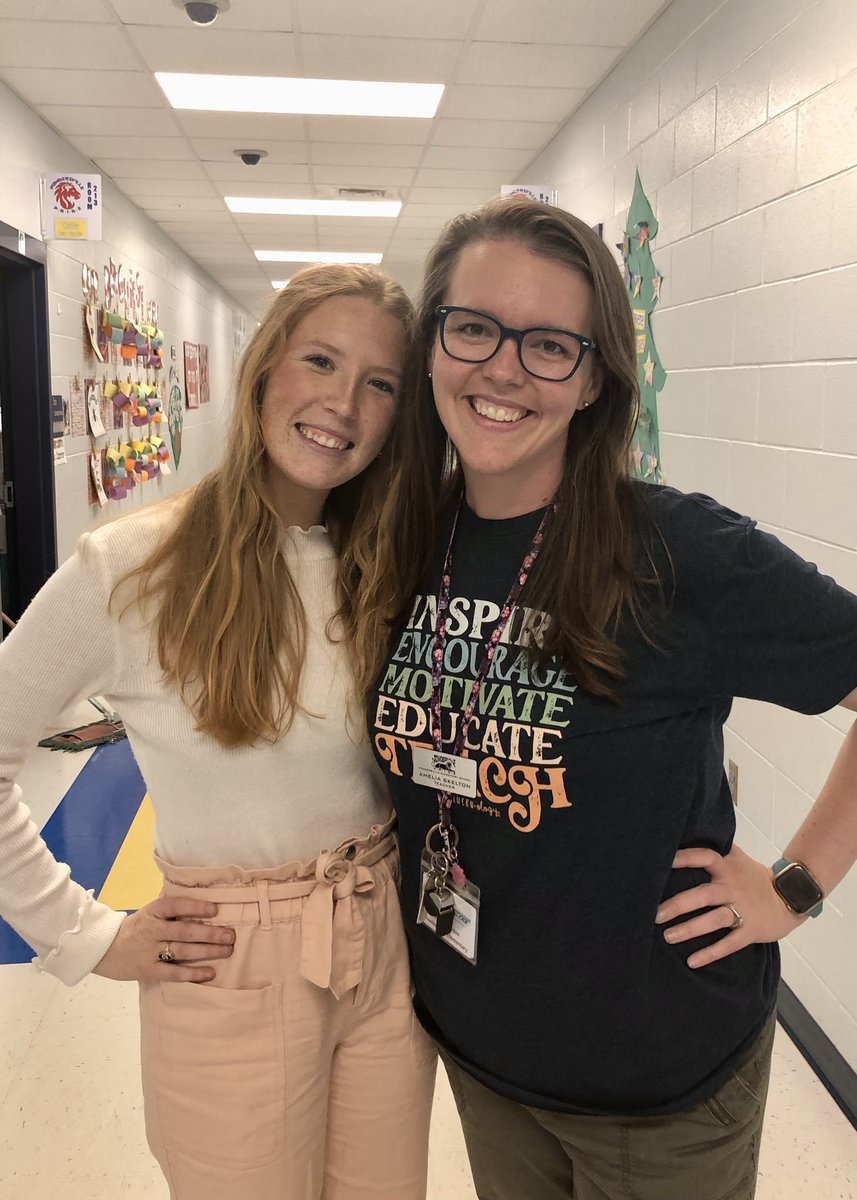It’s not “goodbye” it’s “see you later” 💛 So thankful for the love Ms. Rashley has poured into “our” kids these past few weeks. She has made such an impact to the lives of this teacher and our 22 💛 She is going to be an amazing teacher!  #pvespride