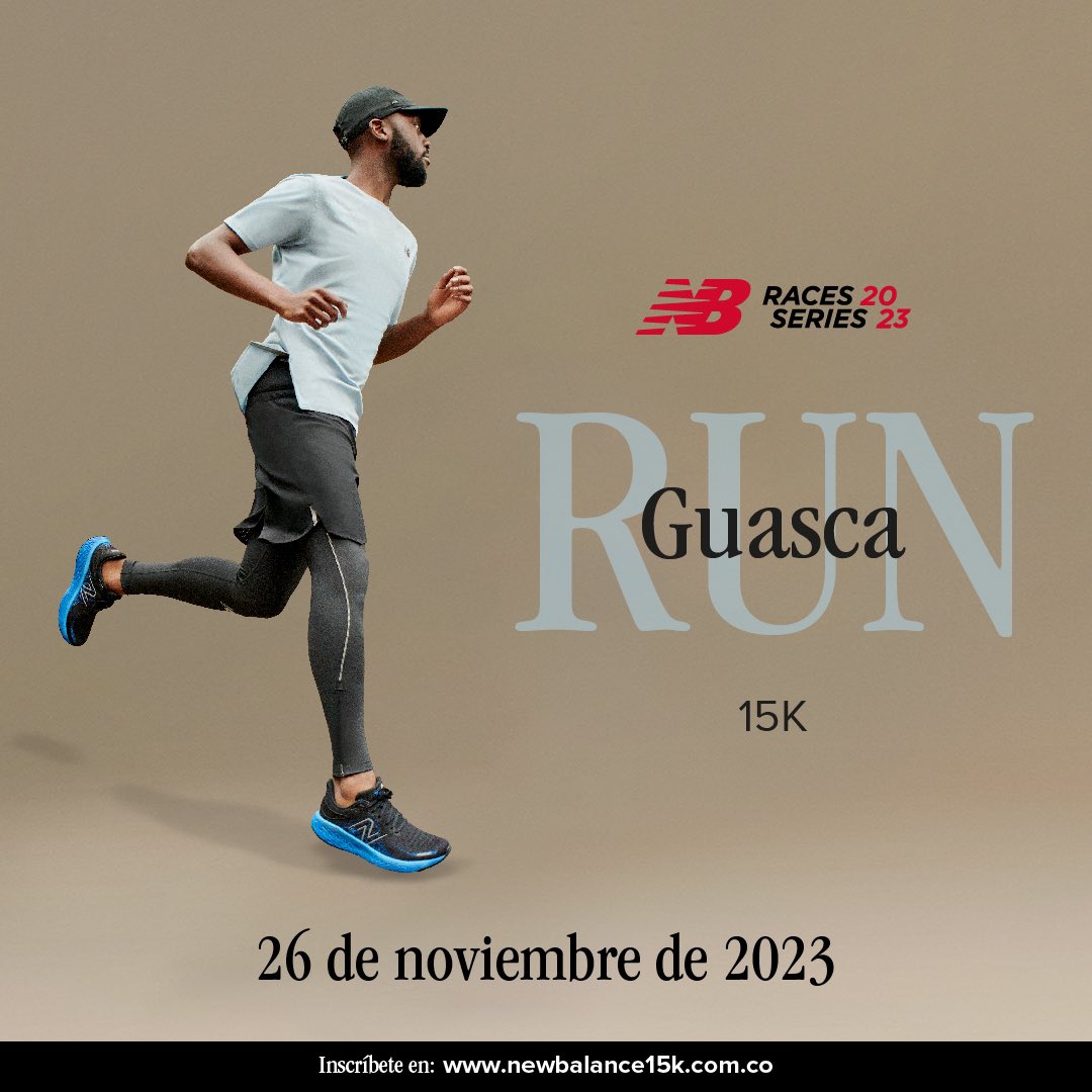 RunningBalboaCo's tweet photo. #NBRaces2023🔥 ¿Están listos para romper esquemas en los 15K de New Balance en Guasca? ¡Inscríbete desde ahora y aprovecha los entrenamientos preparatorios! 💪🏻
👉🏼 Inscríbete en https://t.co/eWHNqIro2m
#NewBalance15K #RunYourWay #RBPower https://t.co/zJ7vGoRlZO