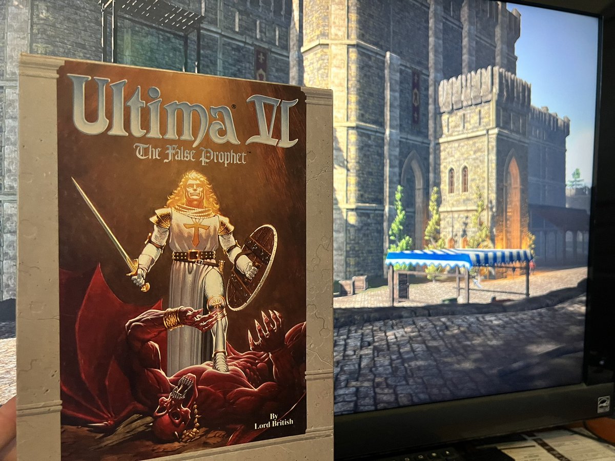 ZiggyTheAvatar's tweet photo. Mail just arrived!! Rebuilding my physical box collection. I wish I had saved the boxes years ago) #UltimaVI
Thank you for all the great adventures! @RichardGarriott https://t.co/pvNoApwC47