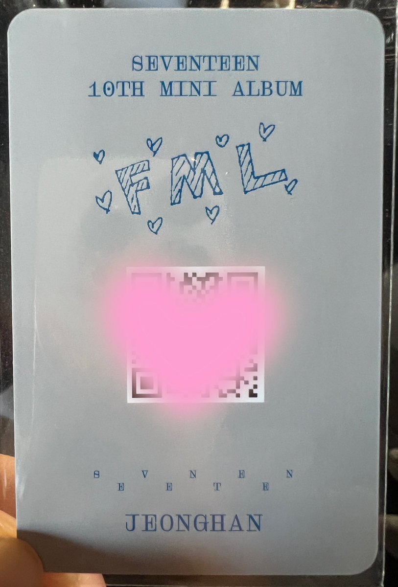 flamehanie's tweet photo. JEONGHAN FML BROADCAST PHOTOCARD 😭😭😭😭 his selca pose kinda cute tho?!?!??😭 THE LIPS AFSVSBDNJDDJ ALSO THERE’S A BAND AID ON HIS FACE🩹cute hanie :((( even the “FML” that he wrote also cute;;; 

(cr. xxx___yoon) https://t.co/mECKkYF2nj