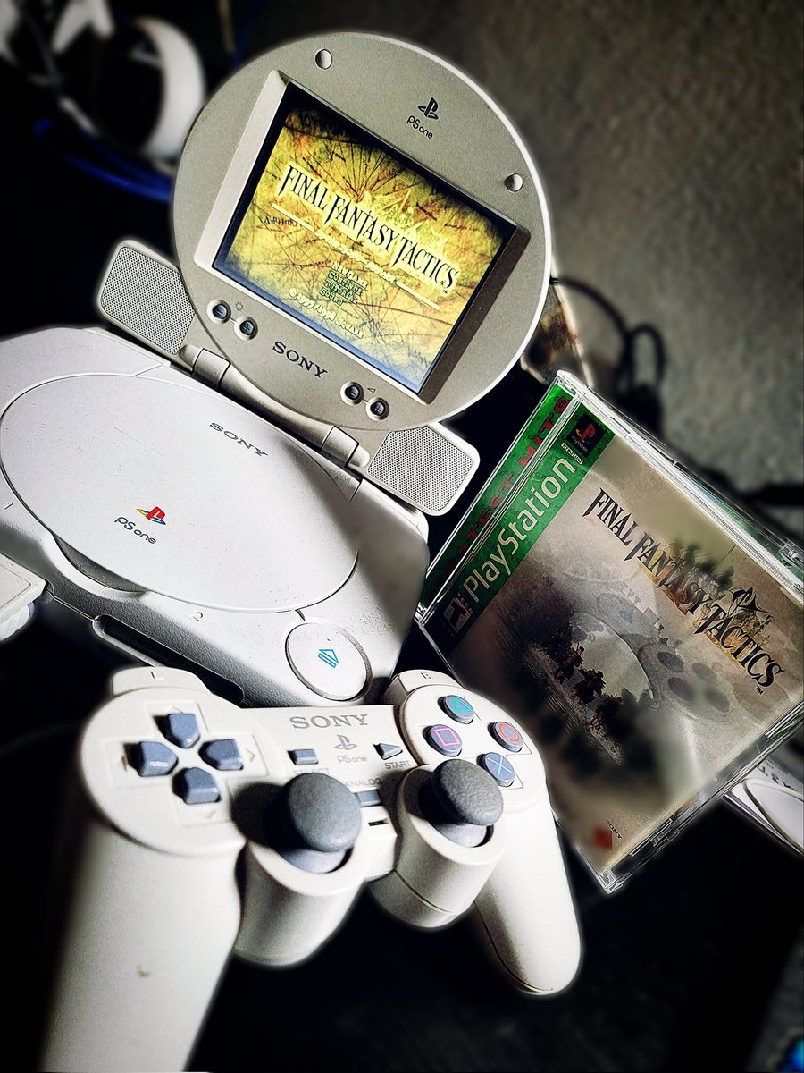 MikeKohlGames's tweet photo. Final Fantasy Tactics on PSone! #FinalFantasy #FinalFantasyTactics #VideoGames #Gamer #Gaming #RetroVideoGames #RetroGaming #RetroGamer #RetroGames  #RetroGameCollector #RetroVideoGaming #VideoGameCollector #VideoGameCollection #Playstation #PS1 #PSX #SonyPlaystation #PSone https://t.co/xzKd3zV9gm