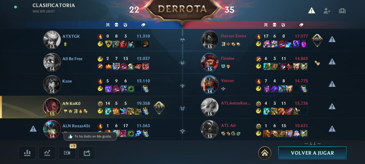 Kik3Adc's tweet photo. Gracias Riot jajajajajajajaja todos los games así gente retrasada que no saben jugar https://t.co/bbgQ0YNKdE