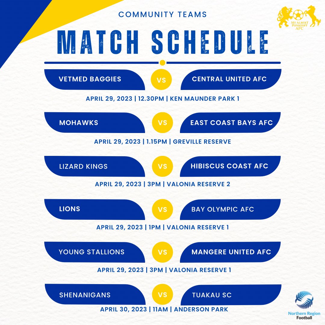 Mt Albert Ponsonby Football Club tweet media