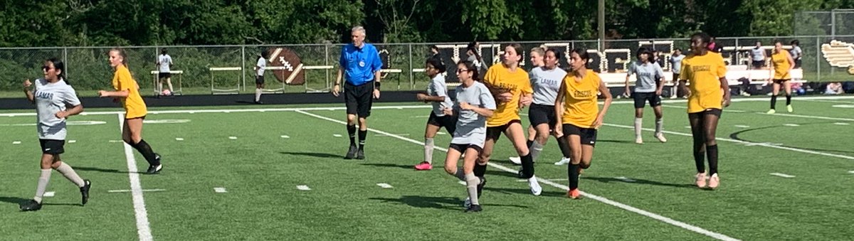 BJHAthletics's tweet photo. The @briscoe_eagles girls soccer team leads at half time 8-0.  #PTN @FosterSoccer @lcisdathletics @fbheraldsports @FBHeraldNick @FHSABC_TX @AthleticsFoster https://t.co/pW3vFlDdDG